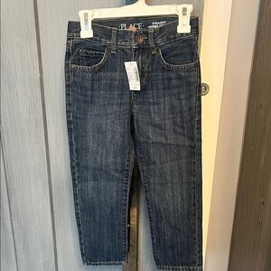 The Children's Place Sz 5 Boys Straight Leg Jeans, New